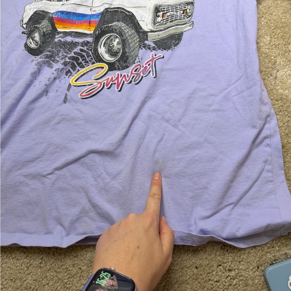 Ford Lavender Graphic Tee - Picture 3 of 5